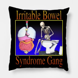 Irritable Bowel Syndrome Gang - 90's 2000's y2k Pillow
