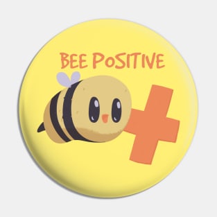 Bee Positive Pin