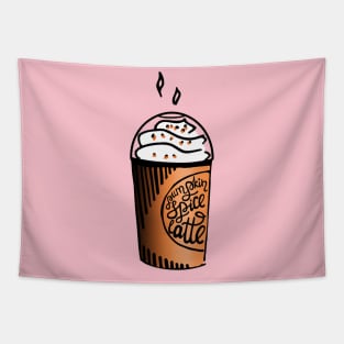 Pumpkin Spice Shaker Tapestry