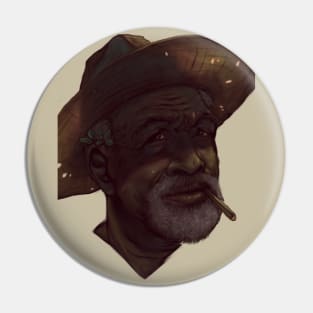 Oldman From Aruanda Pin