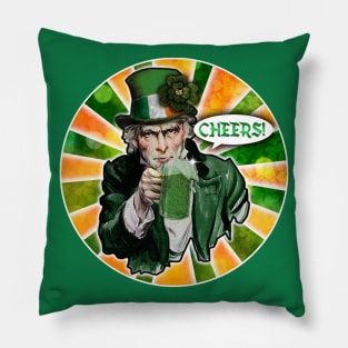 UNCLE ST. PATRICK SAM! Pillow