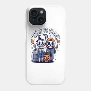 trick or trash Phone Case