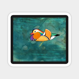 Mandarin Duck (Aix galericulata) Magnet