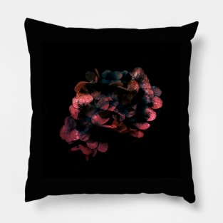 Dark floral #4 Pillow