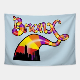 Bronx stripes Tapestry