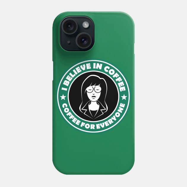 Daria Coffee Phone Case by aileenbayaca