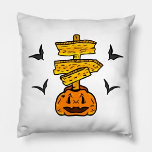Halloween t shirt Pillow