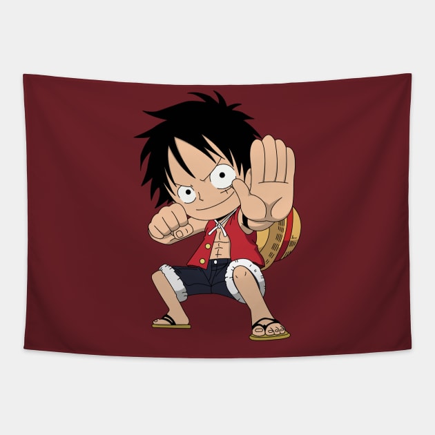 Chibi Monkey D Luffy Gear 2