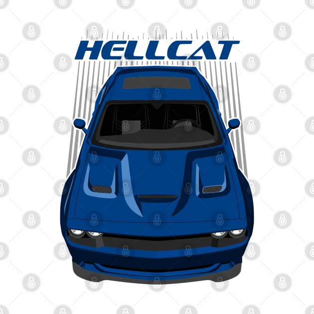 Challenger Hellcat - Blue by V8social