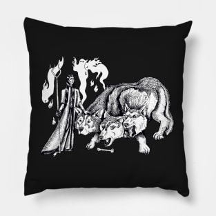 Hades und Cerberus Pillow