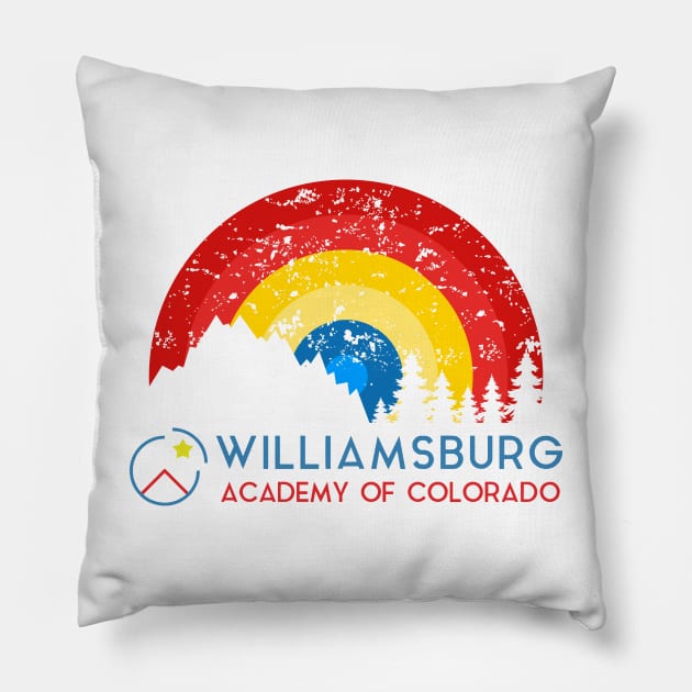 Williamsburg Academy Colorado Pillow by ciyoriy