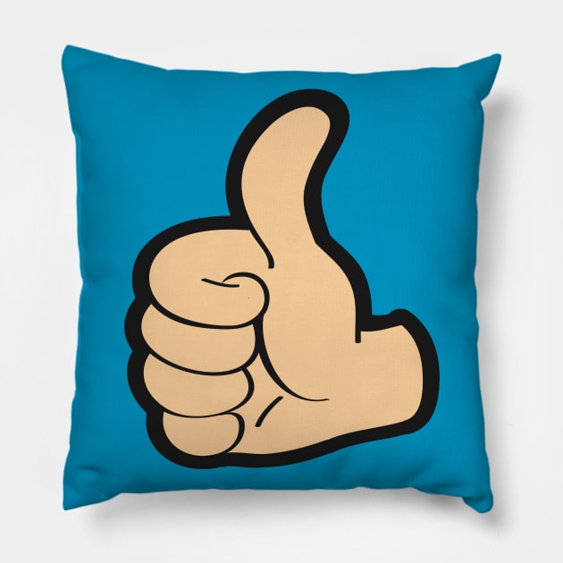 Thumbs Up Pillow by Eux