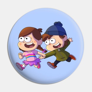 Mini Mystery Twins Pin