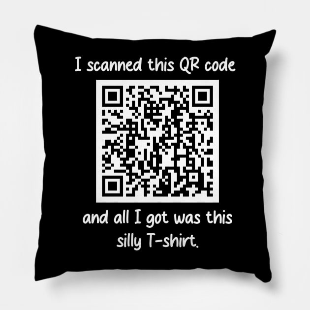 I scanned this QR code Pillow by CarbonRodFlanders