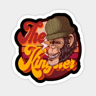 The Kingster chimp boss Magnet