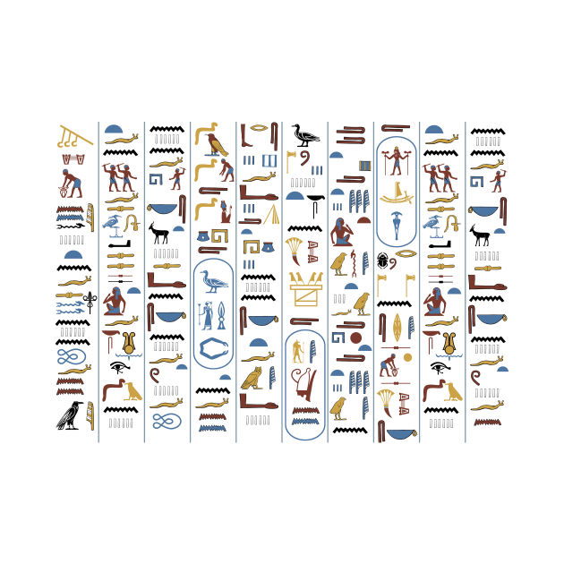 Pharaoh Hieroglyphs Ancient Civilization Egypt by ernstc