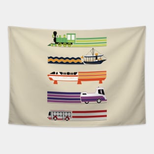 Transit System Tapestry