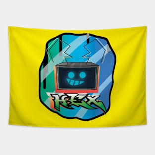 fnf hex head graffiti Tapestry