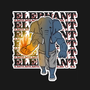 Elephant with Fire T-Shirt