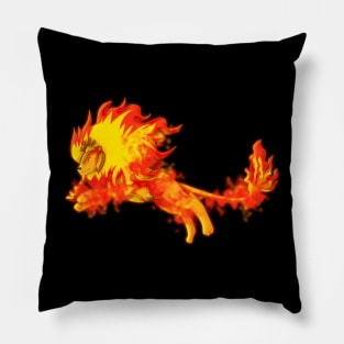 Fire Lion Pillow