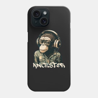 Chimpanzee Ancestor, lowbrow style 2 Phone Case