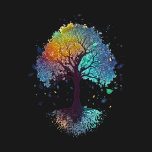 The Sacred Tree: Nurturing Unity and Eternal Growth T-Shirt