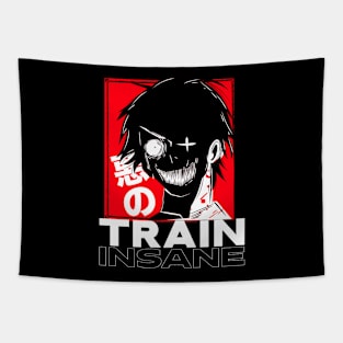 Train Insane Anime Lifting Tapestry