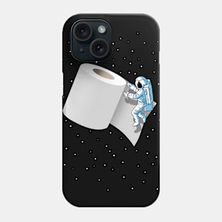 Galactic toilet paper Phone Case