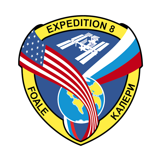 Expedition 8 Crew Patch by Spacestuffplus