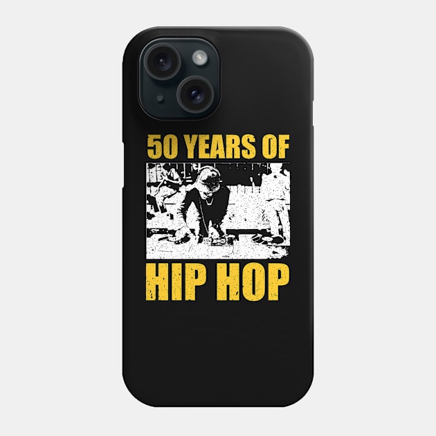 50 Years of Hip Hop - The DJ Controls Everything Phone Case by Profit