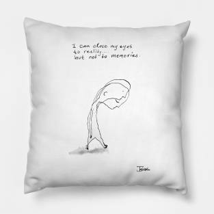 Close your eyes Pillow