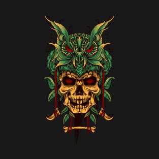 Skull Head Artwork T-Shirt