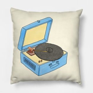 Vinyl Player Pillow