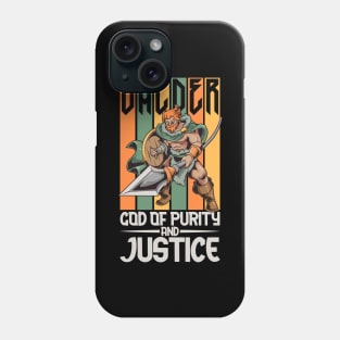 Viking God Balder Phone Case