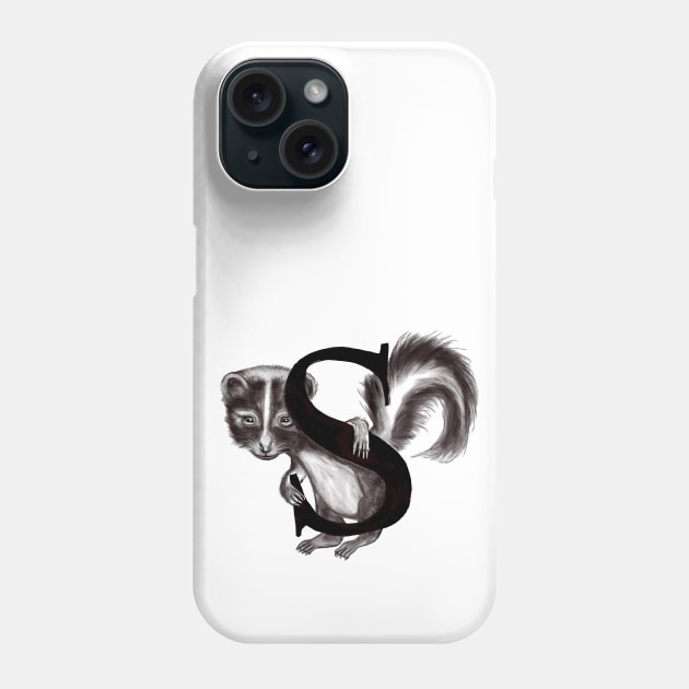 skunk S Phone Case by msmart