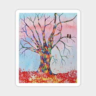 Birds in the Tree Magnet