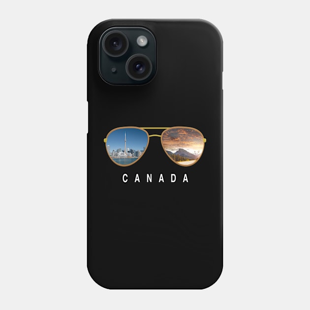 Canada   sunglasses Phone Case by JayD World