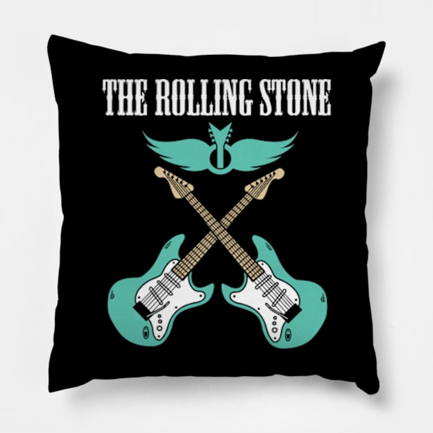 THE ROLLING STONE BAND Pillow by xsmilexstd