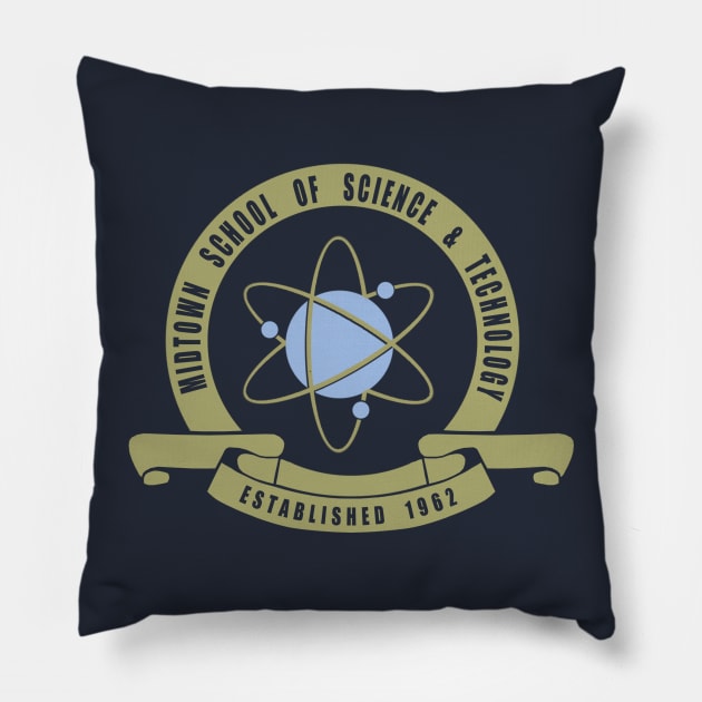 Midtown University Pillow by k4k7uz