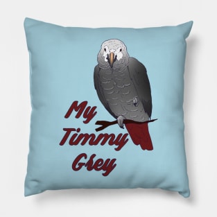 Timneh African Grey Parrot Timmy Pillow