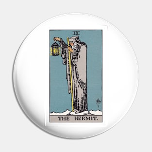 The Hermit, Raider Waite Tarot, Divination Tarot Pin