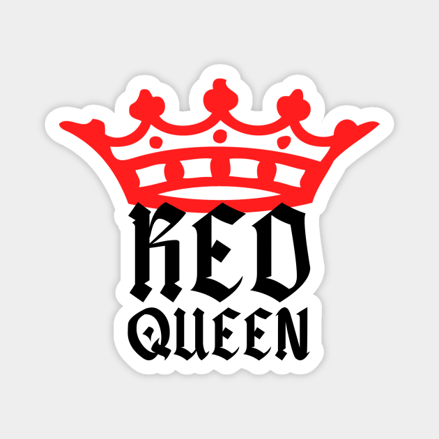 Red Queen Magnet by gustavoscameli