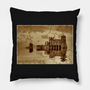 Whitby Abbey Pillow