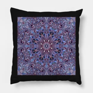 Fractal mandala Pillow