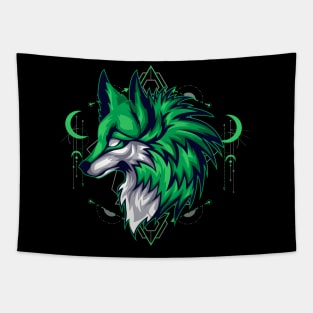 wolf art Tapestry