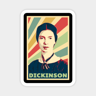 Emily Dickinson Vintage Colors Magnet