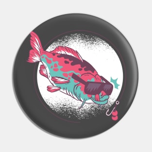 Catfishing Graphic Tee Pin