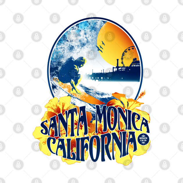 Santa Monica California by Smiley Mike & Layla