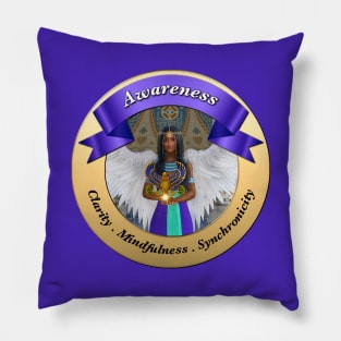 Angel of Awareness Pillow