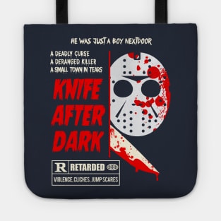 Knife after Dark - Slasher Parody Tote